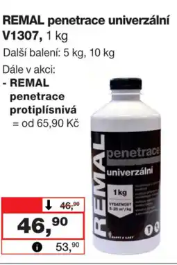 Barvy a laky drogerie REMAL penetrace univerzální V1307, 1 kg nabídka