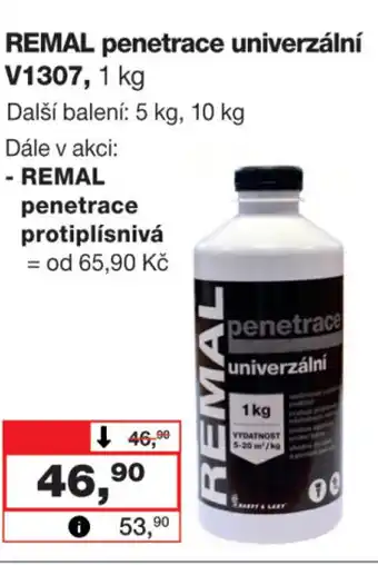 Barvy a laky drogerie REMAL penetrace univerzální V1307, 1 kg nabídka