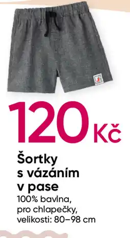 Pepco Šortky s vázáním v pase nabídka