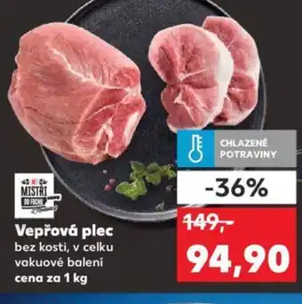 Kaufland Vepřová plec nabídka