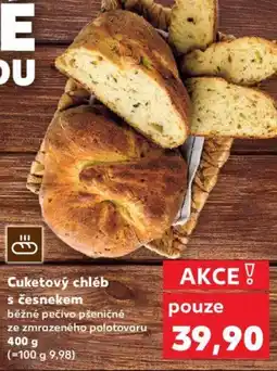 Kaufland Cuketový chléb s česnekem nabídka