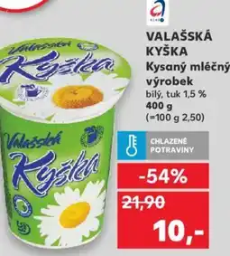 Kaufland VALAŠSKÁ KYŠKA Kysaný mléčný výrobek nabídka