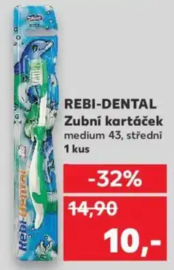 Kaufland REBI-DENTAL Zubní kartáček nabídka