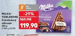 MILKA/ TOBLERONE Čokoládový zakusek
