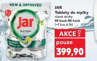 Kaufland JAR Tablety do myčky nabídka