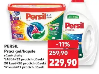 Kaufland PERSIL Prací gel/kapsle nabídka