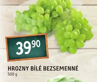 Terno HROZNY BÍLÉ BEZSEMENNÉ nabídka