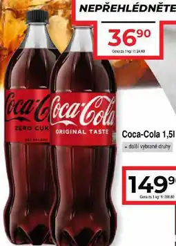 Hruška Coca-cola nabídka
