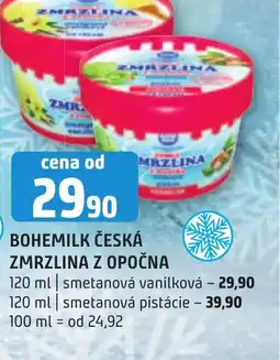 Terno BOHEMILK ČESKÁ ZMRZLINA Z OPOČNA nabídka
