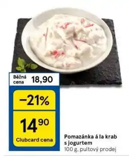 Pomazánka á la krab s jogurtem