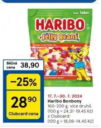 Tesco Haribo bonbony nabídka