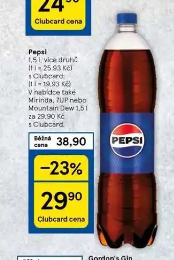 Tesco Pepsi nabídka