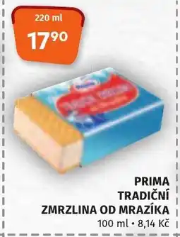 Trefa PRIMA TRADIČNÍ ZMRZLINA OD MRAZÍKA nabídka