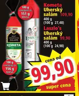 Norma Kometa Uherský salám nabídka