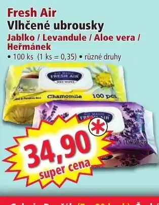 Norma Fresh Air Vlhčené ubrousky nabídka