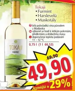 Norma Tokaji nabídka
