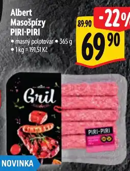 Albert Albert Masošpízy PIRI-PIRI nabídka