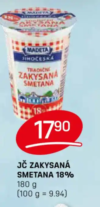 Flop JČ ZAKYSANÁ SMETANA 18% 180 g nabídka