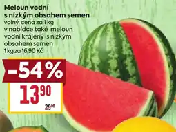 Billa Meloun vodní s nízkým obsahem semen nabídka