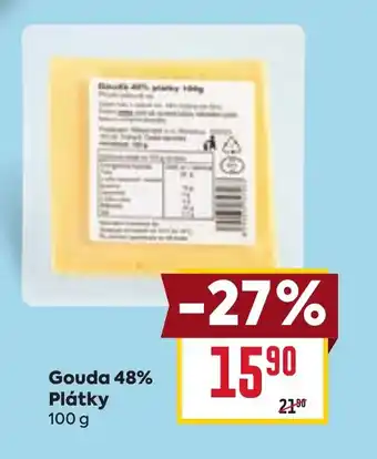 Billa Gouda 48% Plátky nabídka