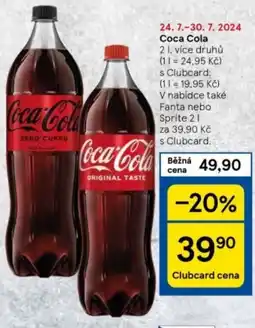 Tesco Coca-Cola nabídka