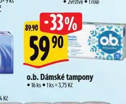 Albert O.b. tampony nabídka