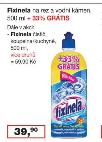 Ráj drogerie Fixinela nabídka