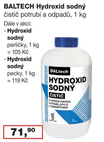 Ráj drogerie BALTECH Hydroxid sodný nabídka