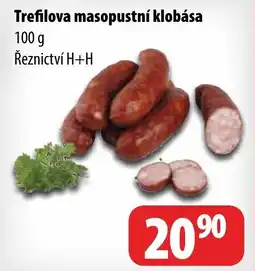 Partner Maloobchodní síť Trefilova masopustní klobása nabídka
