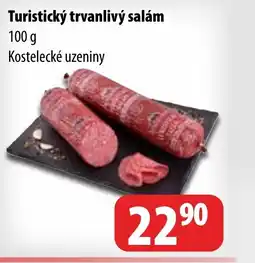 Partner Maloobchodní síť Turistický trvanlivý salám nabídka