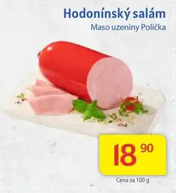 Kubík potraviny Hodonínský salám nabídka