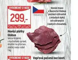 Globus Hovězí plátky nabídka