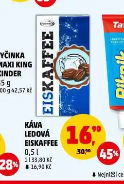 Penny Market Káva ledová eiskaffee nabídka