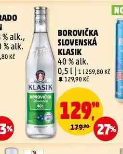 Penny Market Borovička slovenská klasik nabídka