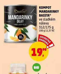 Penny Market Kompot madarinky nabídka
