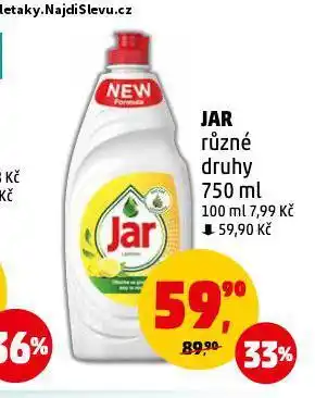 Penny Market Jar prostředek na mytí nádobí nabídka