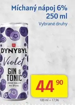Míchaný nápoj 6% 250 ml