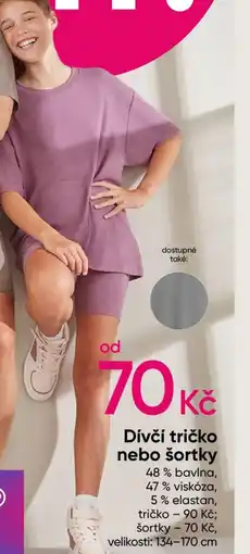 Pepco Dívčí tričko nebo šortky nabídka