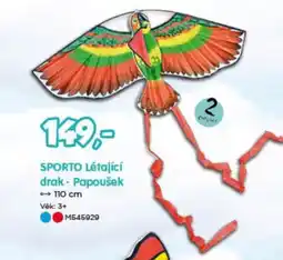Pompo SPORTO Létající drak - Papoušek nabídka