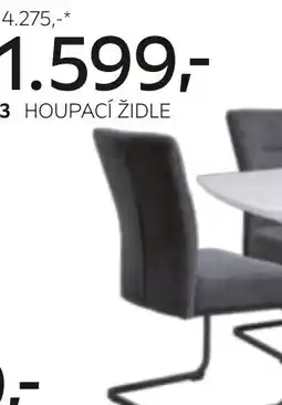 Kika Nábytek HOUPACÍ ŽIDLE nabídka