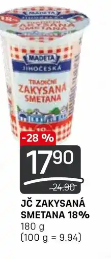 Flop JČ ZAKYSANÁ SMETANA 18% nabídka