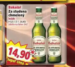 Norma Bakalář za studena chmelený ležák nabídka