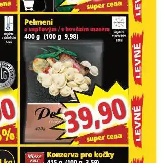 Norma Pelmeni nabídka