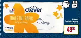 Billa Clever Toaletní papír nabídka