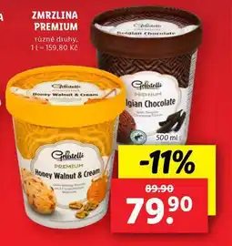 Lidl Zmrzlina premium nabídka