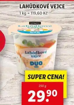 Lidl Lahůdkové vejce nabídka