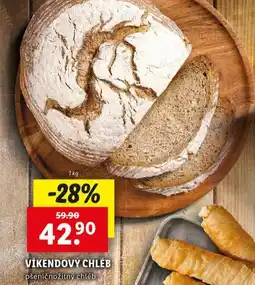Lidl Víkendový chléb nabídka