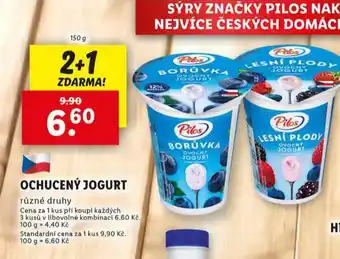 Lidl Ochucený jogurt nabídka