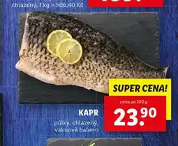 Lidl Kapr nabídka