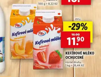 Lidl Kefírové mléko ochucené nabídka